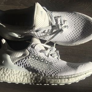 Adidas Ultra Boost DNA Uncaged 1.0 X Atmos Triple white men running shoes 8.5